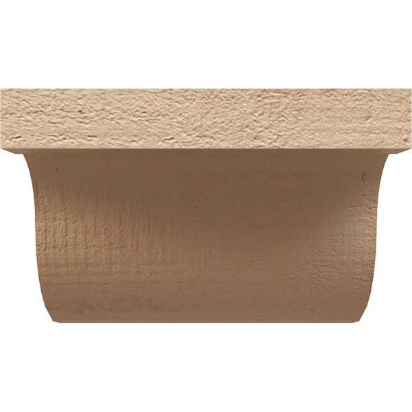 6in. W X 4in. H X 36in. L Del Monte Woodgrain TimberThane Rafter Tail, Primed Tan